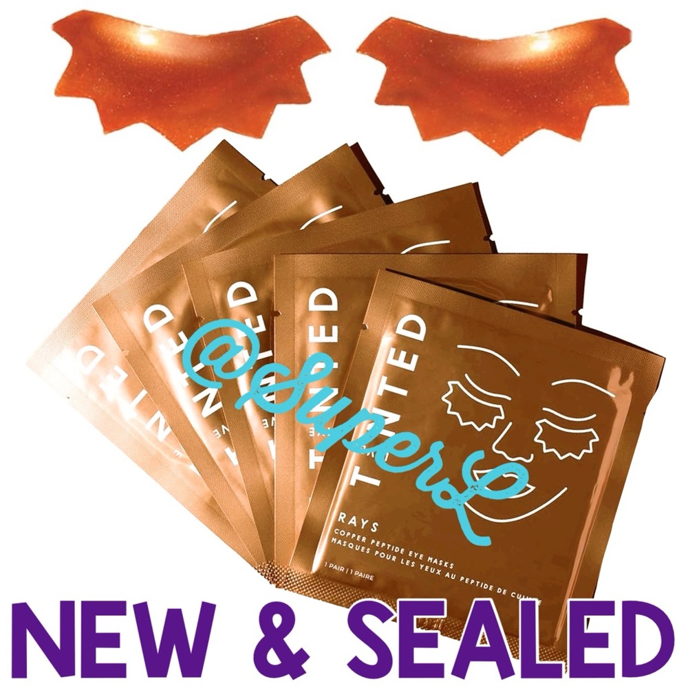 5/$15 Live Tinted Rays Copper Peptide Eye Mask Pouch